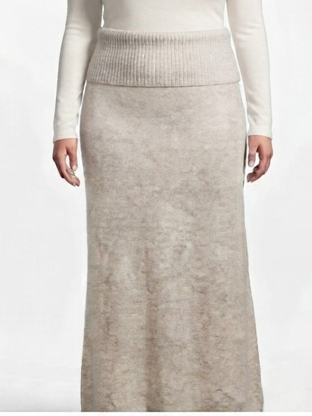 NWT Almost Famous Heathered Sweater Maxi Skirt